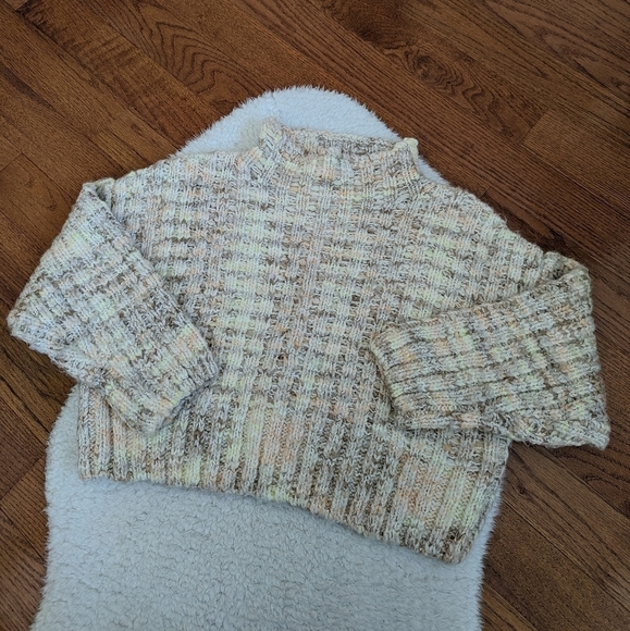 Free people confetti knit pullover xs - Picture 2 of 10